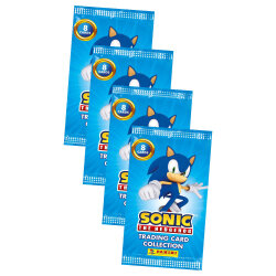 SONIC Karten - (2025) The Hedgehog Sammelkarten - 4 Booster