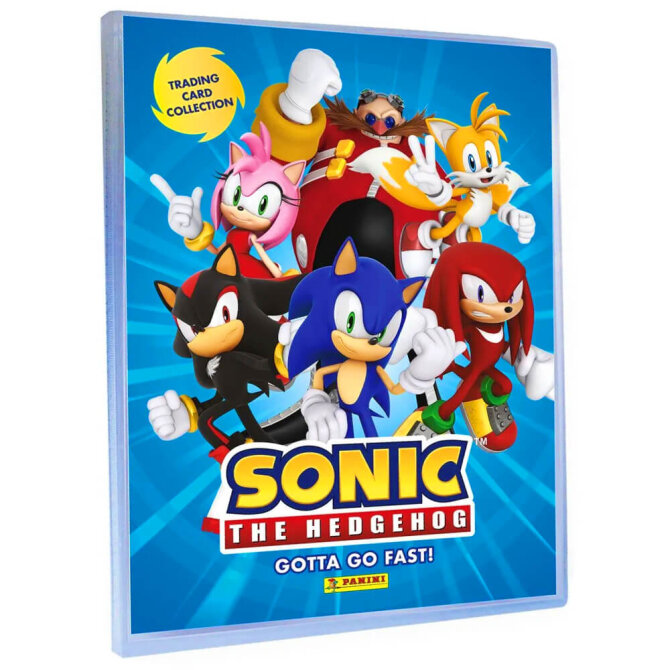 SONIC Karten - (2025) The Hedgehog Sammelkarten - 1 Sammelmappe