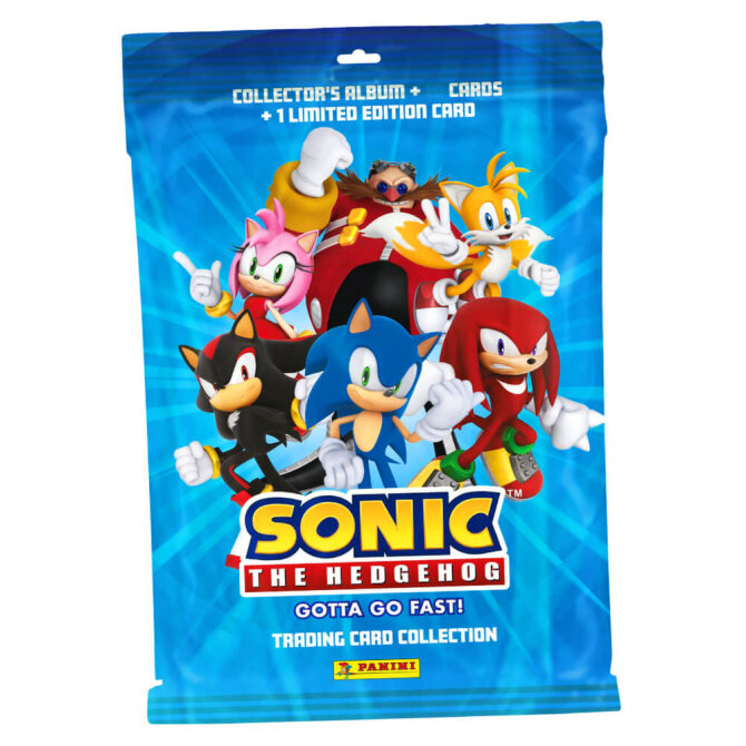 SONIC Karten - (2025) The Hedgehog Sammelkarten - 1 Starter