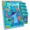 Stitch Karten - (2025) Stitch Trading Cards Sammelkarten - 1 Mappe + 4 Booster