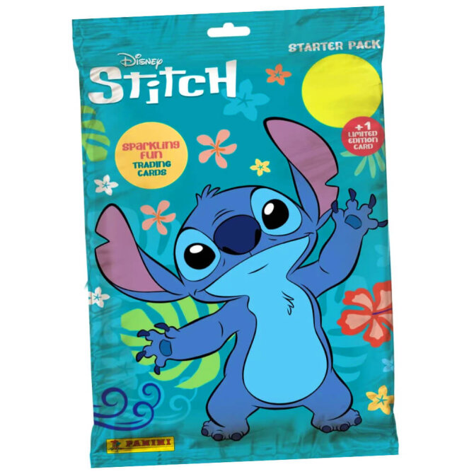 Stitch Karten - (2025) Stitch Trading Cards Sammelkarten - 1 Starter
