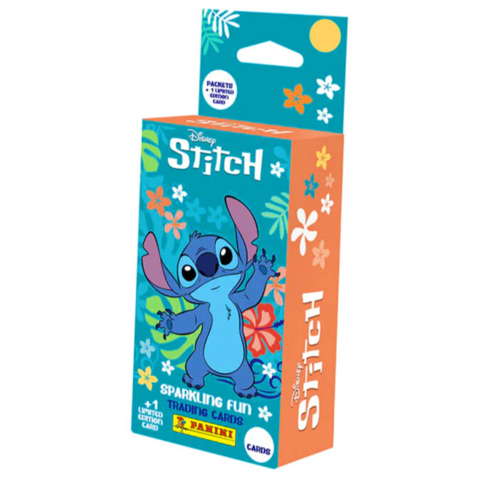 Stitch Karten - (2025) Stitch Trading Cards Sammelkarten - 1 Blister