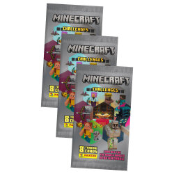 Panini Minecraft 4 Karten - Sammelkarten Challenges...