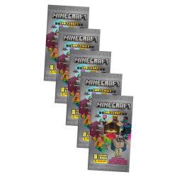 Panini Minecraft 4 Karten - Sammelkarten Challenges...