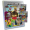 Panini Minecraft 4 Karten - Sammelkarten Challenges Trading Cards (2025) - 1 Mappe + 2 Booster