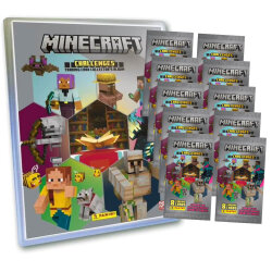 Panini Minecraft 4 Karten - Sammelkarten Challenges...