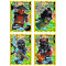 Lego Ninjago Karten Serie 10 - BLUTMOND Sammelkarten (2025) - LE10+LE11+LE12+LE13 Gold Karten