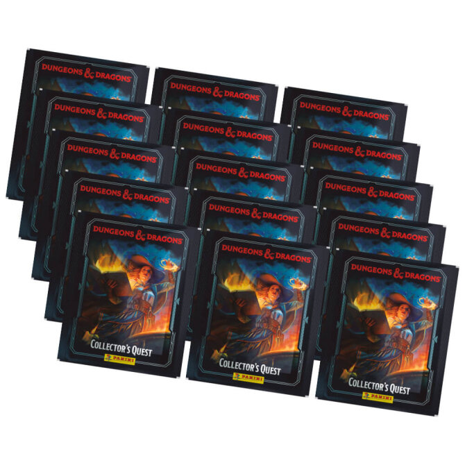 Panini Dungeons & Dragons Sticker - Collectors Quest Sammelsticker (2025) - 15 Tüten