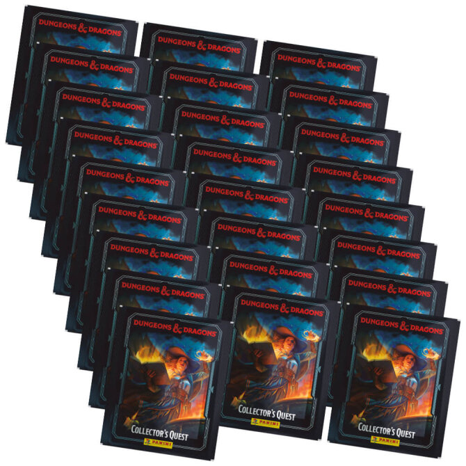 Panini Dungeons & Dragons Sticker - Collectors Quest Sammelsticker (2025) - 25 Tüten