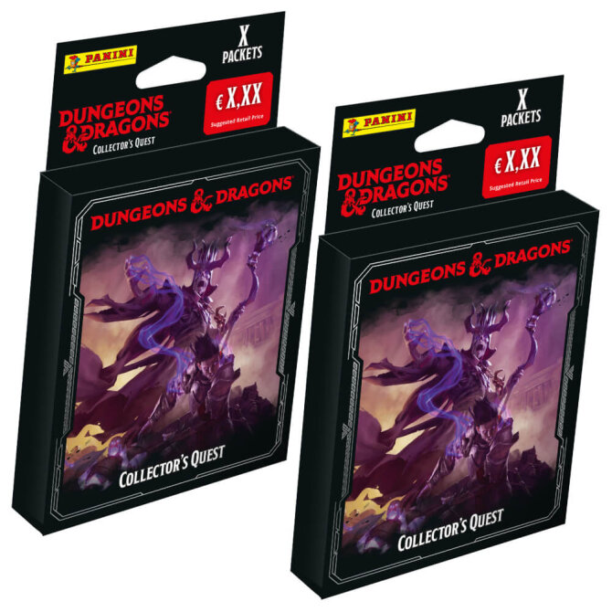 Panini Dungeons & Dragons Sticker - Collectors Quest Sammelsticker (2025) - 2 Blister