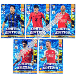 Panini Fifa 365 Karten 2025 - Limited Edition Sammelkarten Set aus 5