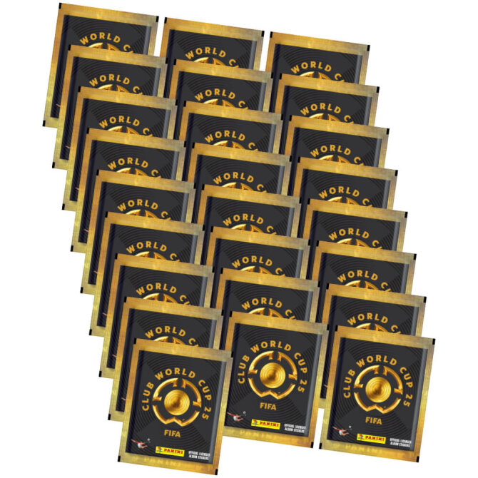 Panini Fifa Club World Cup 2025 Sticker - WM Sammelsticker - 25 Tüten