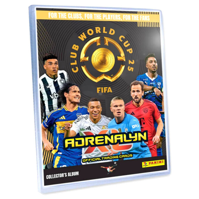 Fifa Club World Cup 2025 - WM Trading Cards Sammelkarten - 1 Sammelmappe