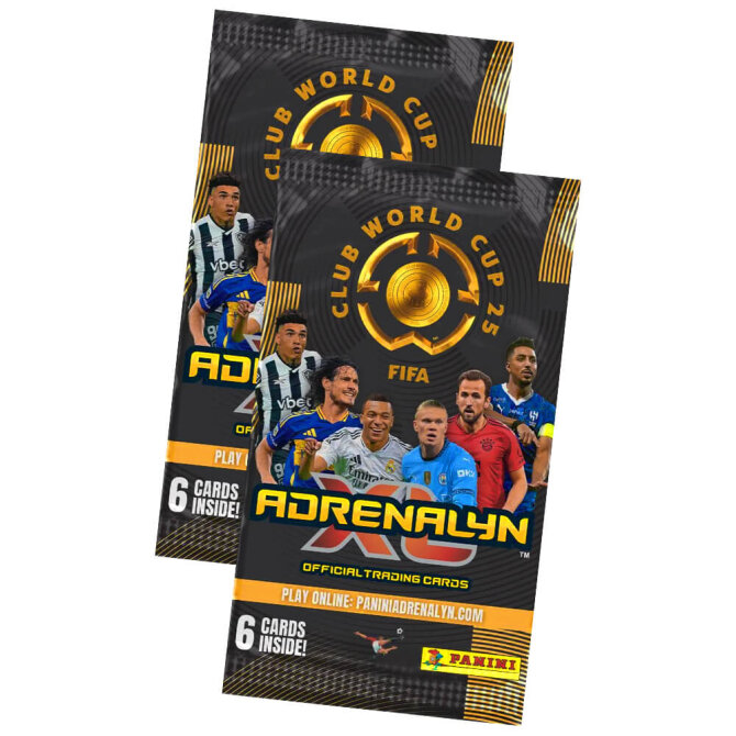 Fifa Club World Cup 2025 - WM Trading Cards Sammelkarten - 2 Booster