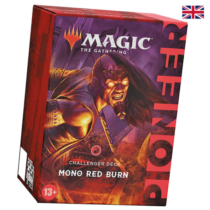 MTG Magic the Gathering - Mono Red Burn - 1 Pioneer Challenger Deck - Englisch