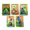 Lego Ninjago Karten Trading Cards Serie 6 - Die Insel (2021) - LE24 + LE25 + LE26 + LE27 + LE1 Gold Karten