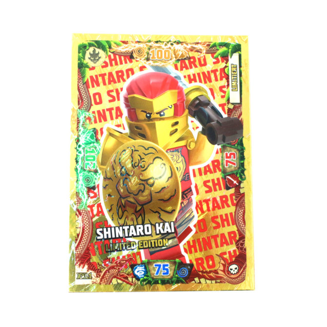 Lego Ninjago Karten Trading Cards Serie 6 - Die Insel (2021) - Gold Karte XXL1