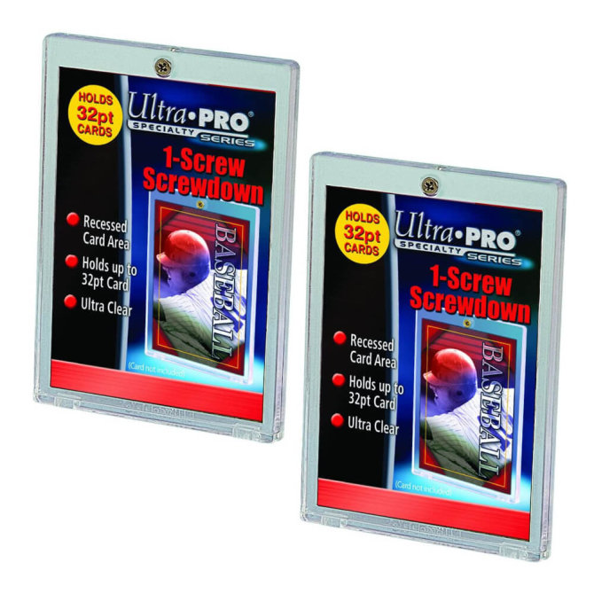 Ultra Pro Ultra Pro 2 x 1-Screw Screwdown Holder Karten Sleeve
