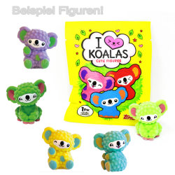 Koalas Figur - I Love Koalas - Sammelfigur - 5 Tüten