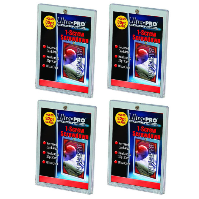 Ultra Pro Ultra Pro 4 x 1-Screw Screwdown Holder Karten Sleeve