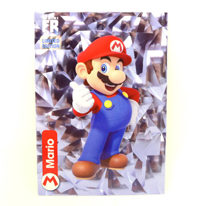 Super Mario Karten - Trading Cards - LE Limited Edition Holo karte Mario