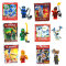 Lego® Ninjago Legacy Minifiguren - 6 Figuren - Lloyd 1 + Kai 1 + Jay 2 + Cole 1 + Kai 4 + Zane 1