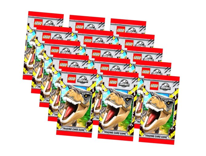 Lego Jurassic World Karten - Jurassic World Trading Cards (2021) - 15 Booster