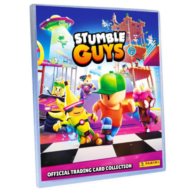 Panini Stumble Guys Karten Serie 2 - Sammelkarten Trading Cards - 1 Sammelmappe