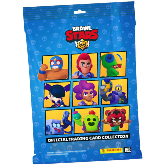 Panini Brawl Stars Karten - Sammelkarten Trading Cards - 1 Starter