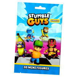 Stumble Guys 3D Sammelfiguren Serie 5 - Chrome Figur - 1 Tüte