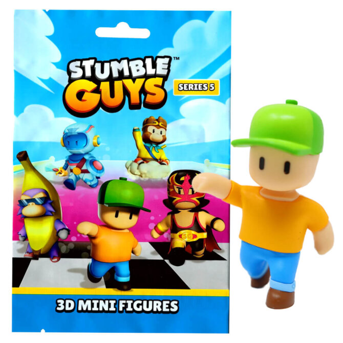 Stumble Guys 3D Sammelfiguren Serie 5 - Chrome - Figur 1. Mr Stumble