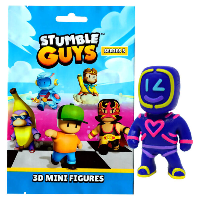 Stumble Guys 3D Sammelfiguren Serie 5 - Chrome - Figur 10. Blink