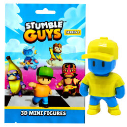 Stumble Guys 3D Sammelfiguren Serie 5 - Chrome - Figur 11. Polygon Guy