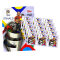 Topps Road to UEFA Nations League Finals Sticker 2022 - 1 Album + 15 Tüten Sammelsticker