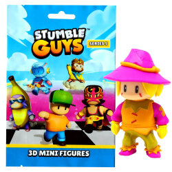 Stumble Guys 3D Sammelfiguren Serie 5 - Chrome - Figur 12. Scarecrow