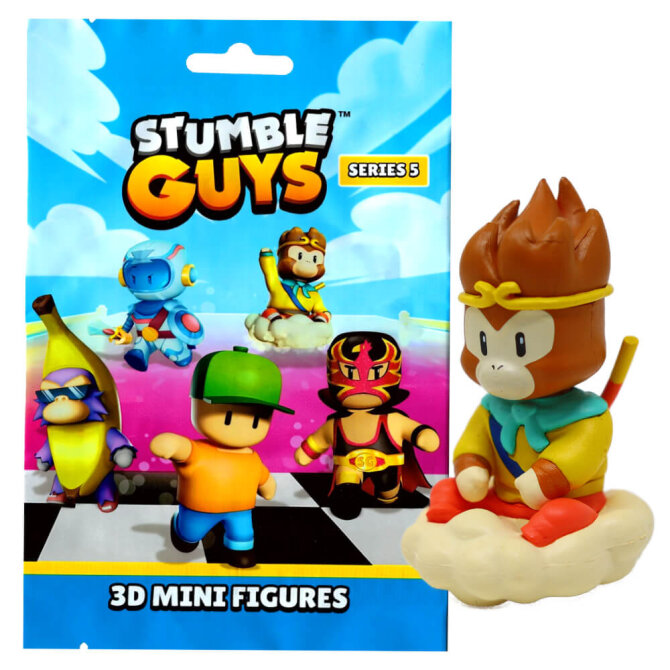 Stumble Guys 3D Sammelfiguren Serie 5 - Chrome - Figur 13. Zang