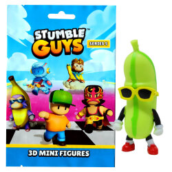 Stumble Guys 3D Sammelfiguren Serie 5 - Chrome - Figur...