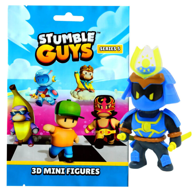 Stumble Guys 3D Sammelfiguren Serie 5 - Chrome - Figur 17. Sunurai