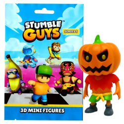 Stumble Guys 3D Sammelfiguren Serie 5 - Chrome - Figur 19. Jack Lantern