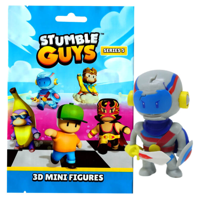 Stumble Guys 3D Sammelfiguren Serie 5 - Chrome - Figur 20. Zog Zog