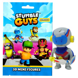 Stumble Guys 3D Sammelfiguren Serie 5 - Chrome - Figur...
