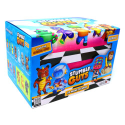 Stumble Guys 3D Sammelfiguren Serie 5 - Chrome Figur - 1 Display (18 Tüten)
