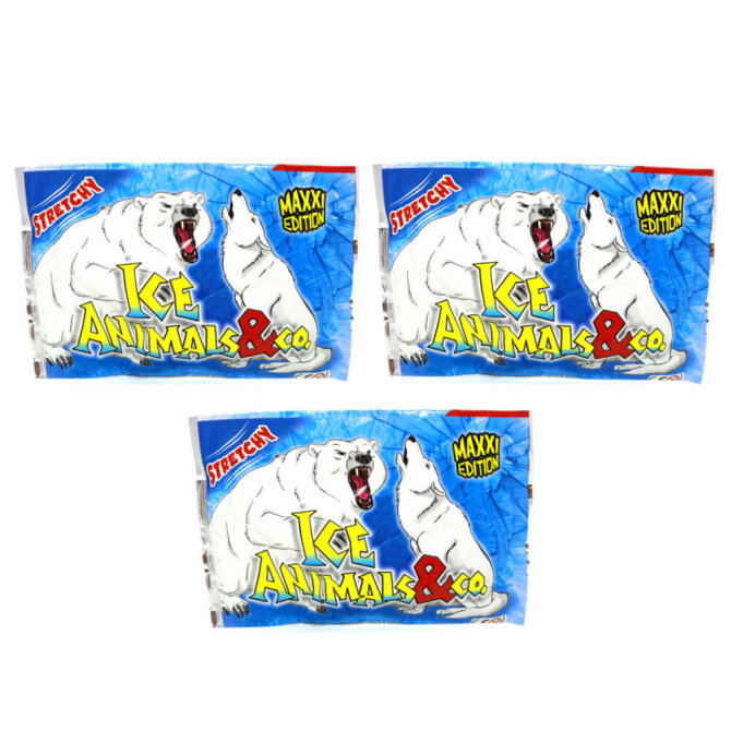 DeAgostini Ice Animals & Co Maxxi Edition - 3 Tüten / Booster Sammelfiguren