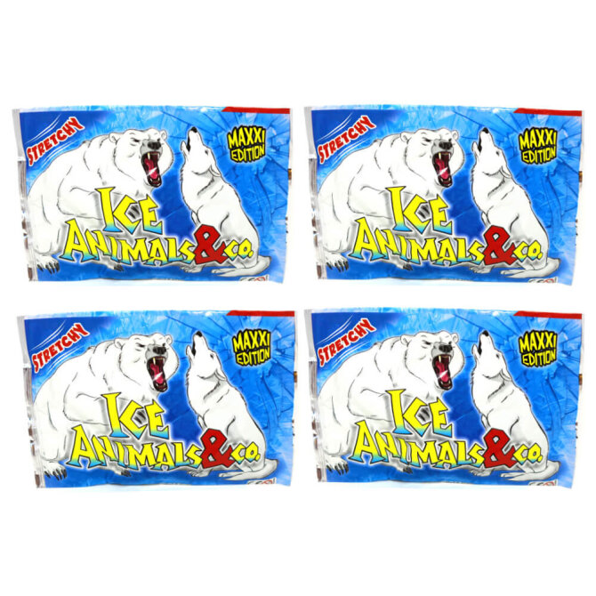 DeAgostini Ice Animals & Co Maxxi Edition - 4 Tüten / Booster Sammelfiguren