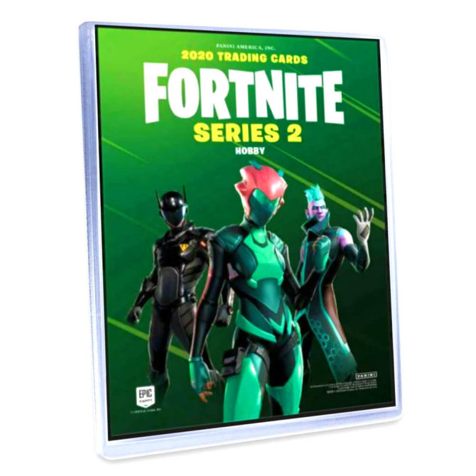 Panini Fortnite Karten Hobby Serie 2 - Fortnite Trading Cards Sammelkarten - 1 Sammelmappe