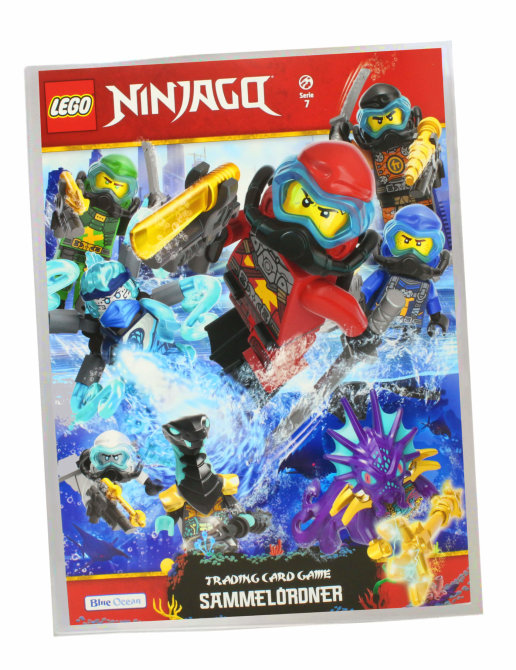 Lego Ninjago Karten Trading Cards Serie 7 - Unterwasser (2022) - 1 Sammelmappe