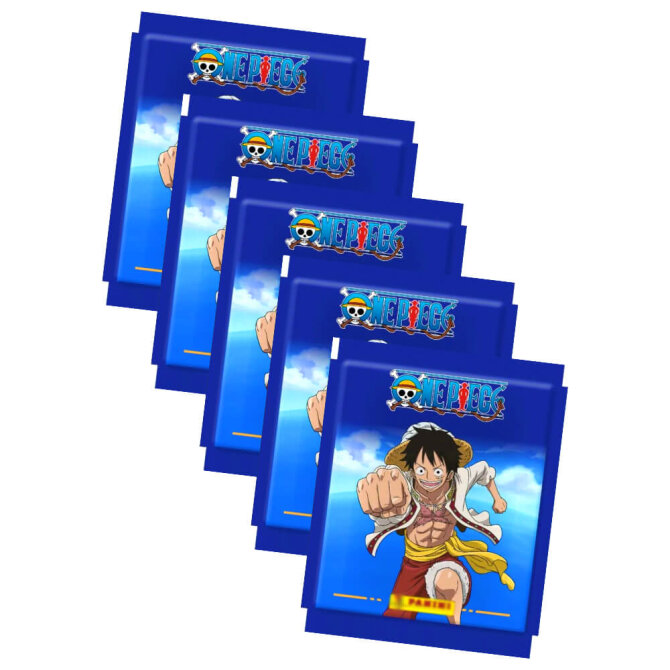 One Piece Sticker - Road to Egghead Sammelsticker - 5 Tüten