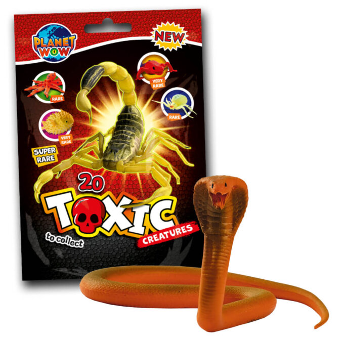 Toxic Creatures Sammelfiguren - Planet Wow - Figur 7. Kapkobra
