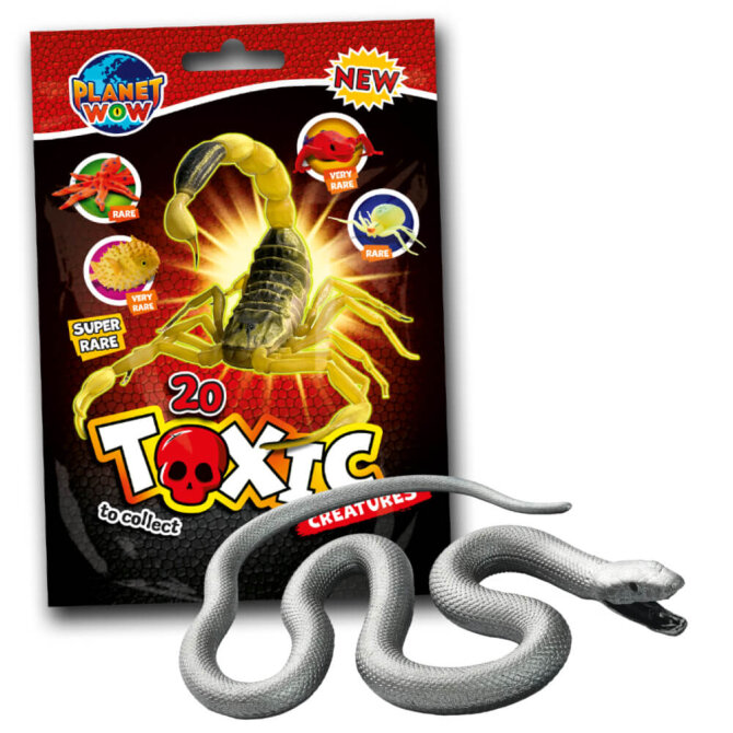 Toxic Creatures Sammelfiguren - Planet Wow - Figur 8. Schwarze Mamba