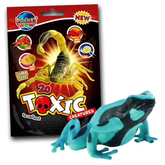 Toxic Creatures Sammelfiguren - Planet Wow - Figur 9. Goldbaumsteiger